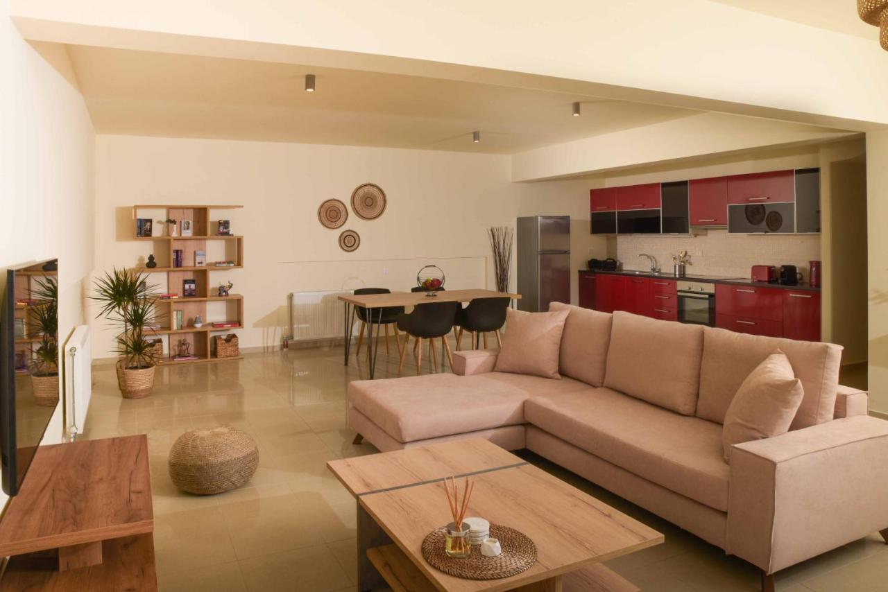 Oikies Luxury Apartments With Private Free Parking Area 圣尼古拉奥斯 外观 照片