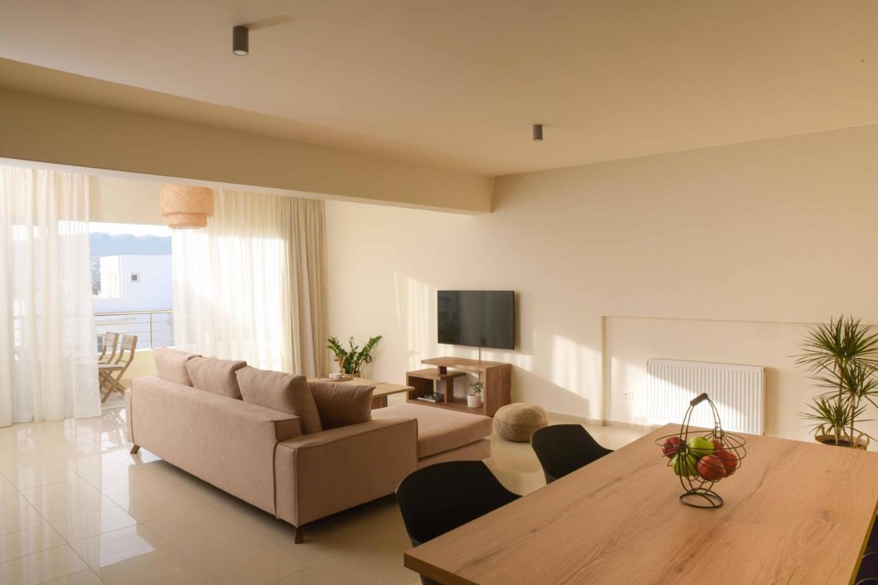 Oikies Luxury Apartments With Private Free Parking Area 圣尼古拉奥斯 外观 照片