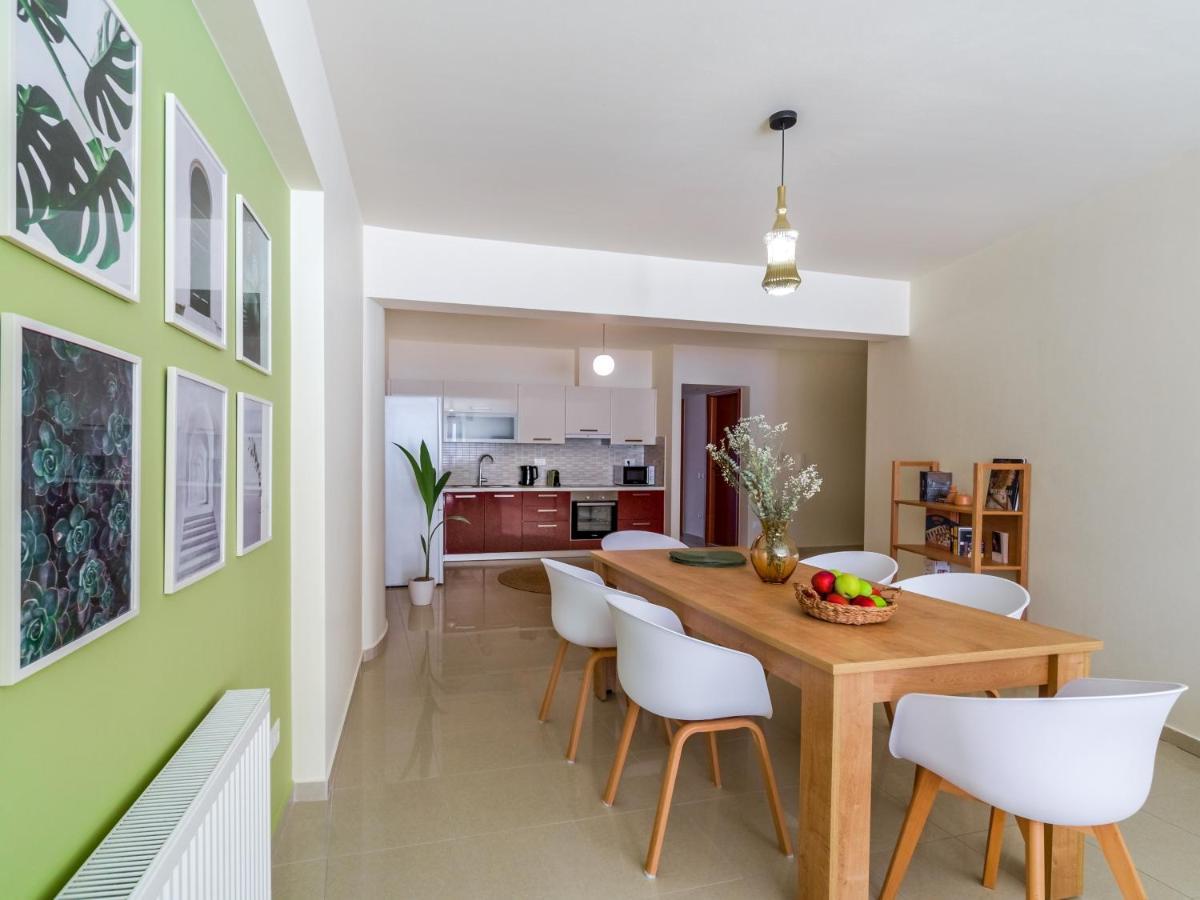 Oikies Luxury Apartments With Private Free Parking Area 圣尼古拉奥斯 外观 照片