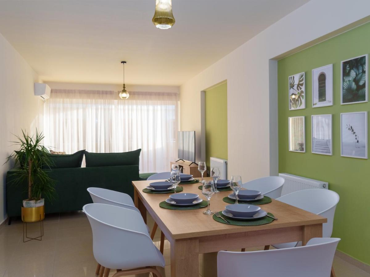Oikies Luxury Apartments With Private Free Parking Area 圣尼古拉奥斯 外观 照片