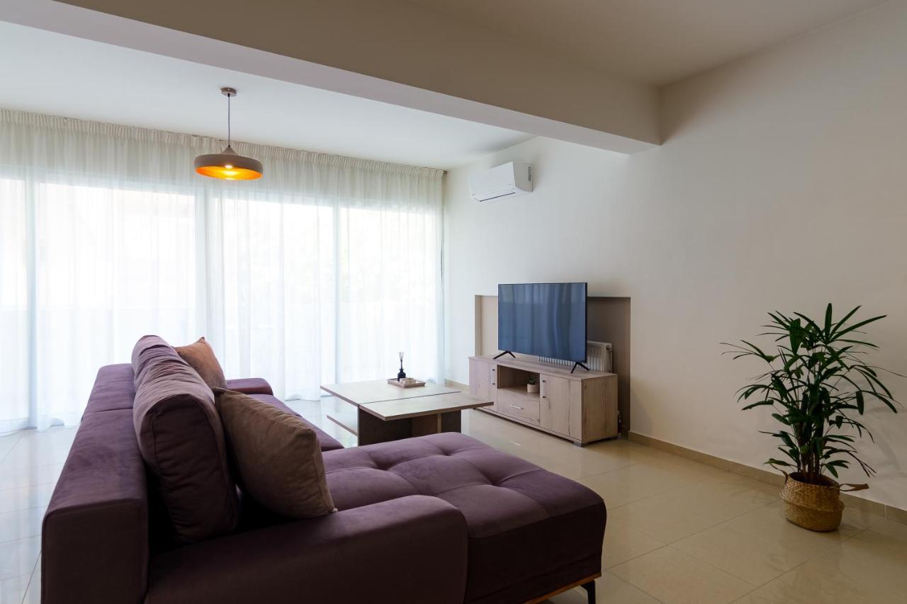 Oikies Luxury Apartments With Private Free Parking Area 圣尼古拉奥斯 外观 照片
