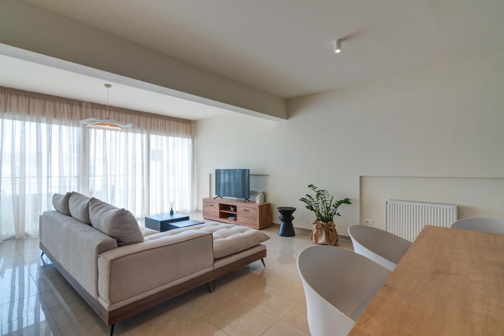 Oikies Luxury Apartments With Private Free Parking Area 圣尼古拉奥斯 外观 照片