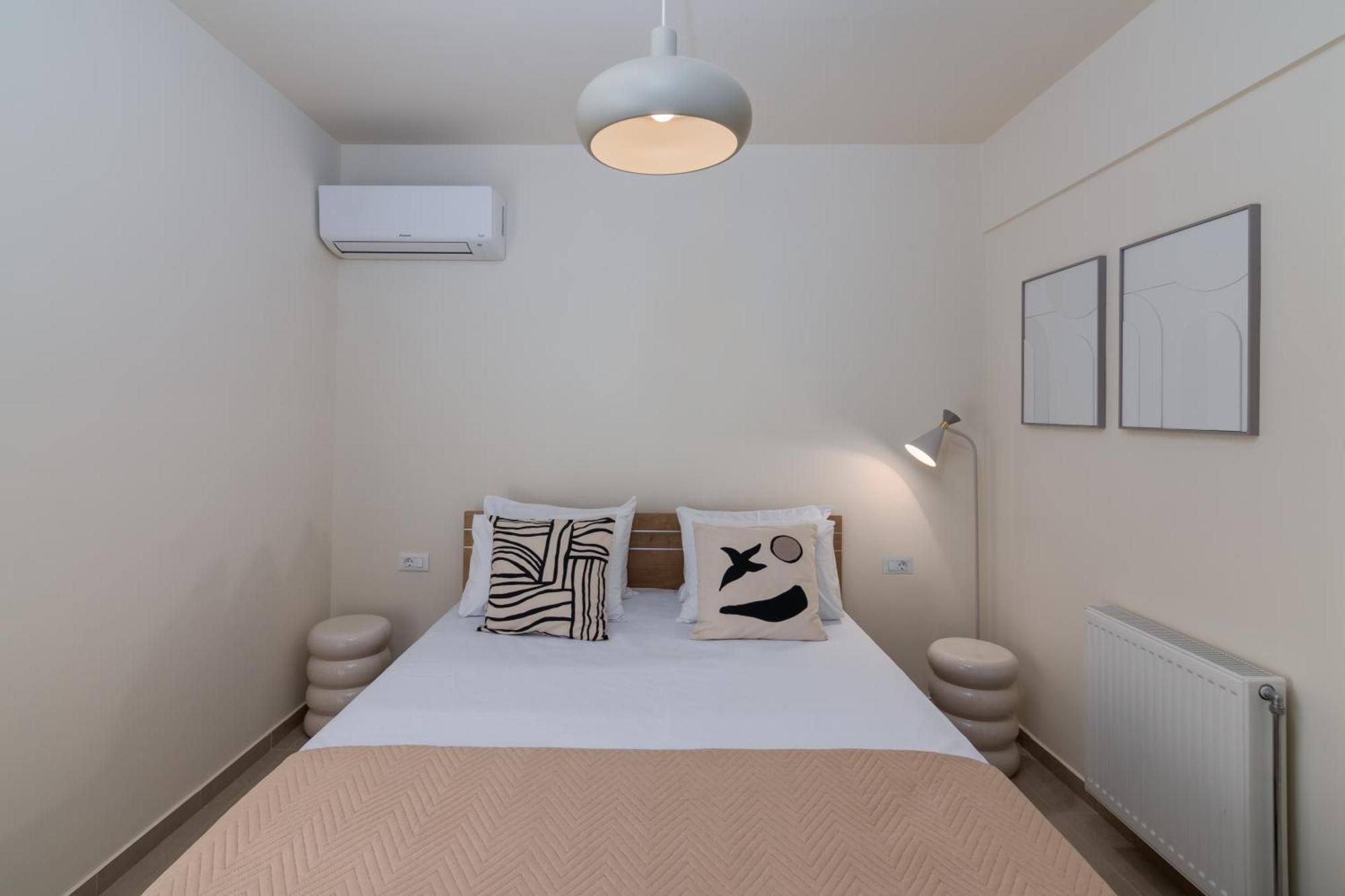 Oikies Luxury Apartments With Private Free Parking Area 圣尼古拉奥斯 外观 照片