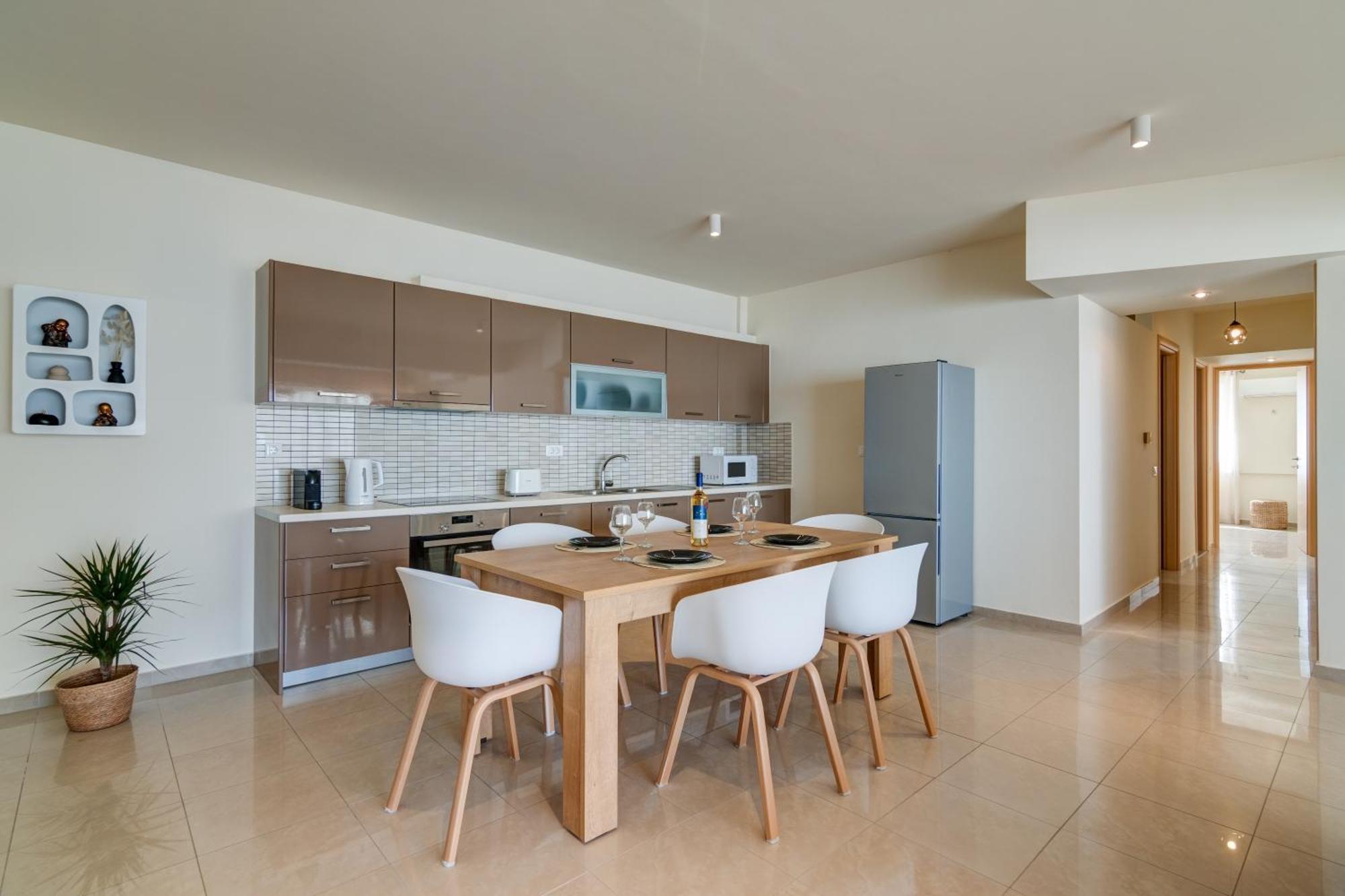 Oikies Luxury Apartments With Private Free Parking Area 圣尼古拉奥斯 外观 照片