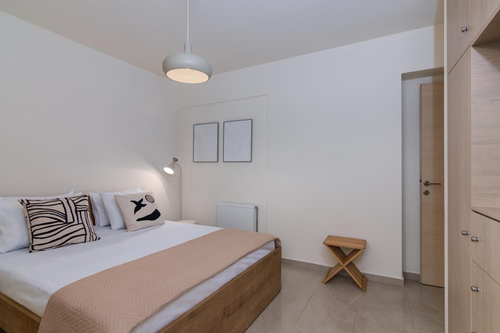 Oikies Luxury Apartments With Private Free Parking Area 圣尼古拉奥斯 外观 照片