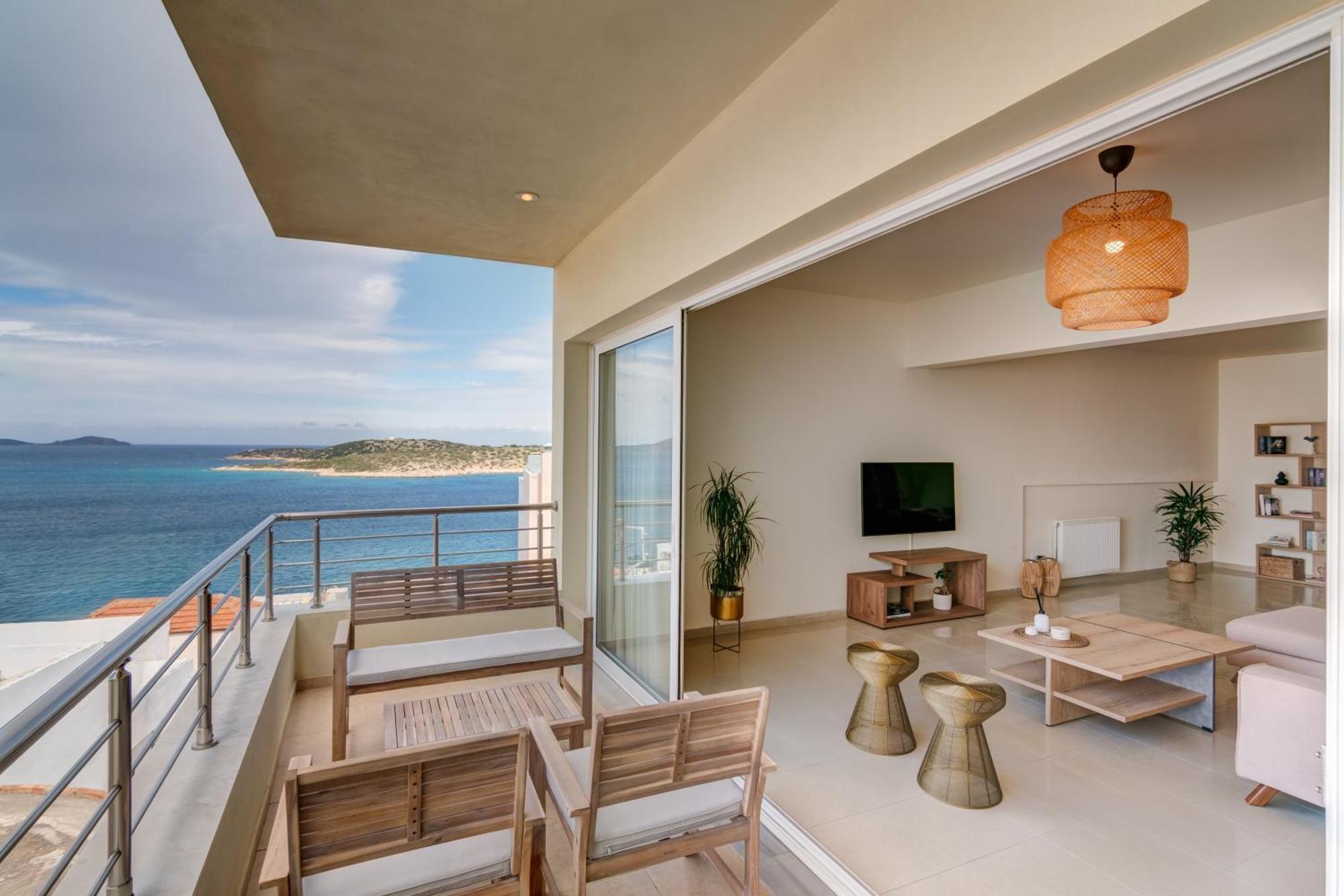 Oikies Luxury Apartments With Private Free Parking Area 圣尼古拉奥斯 外观 照片
